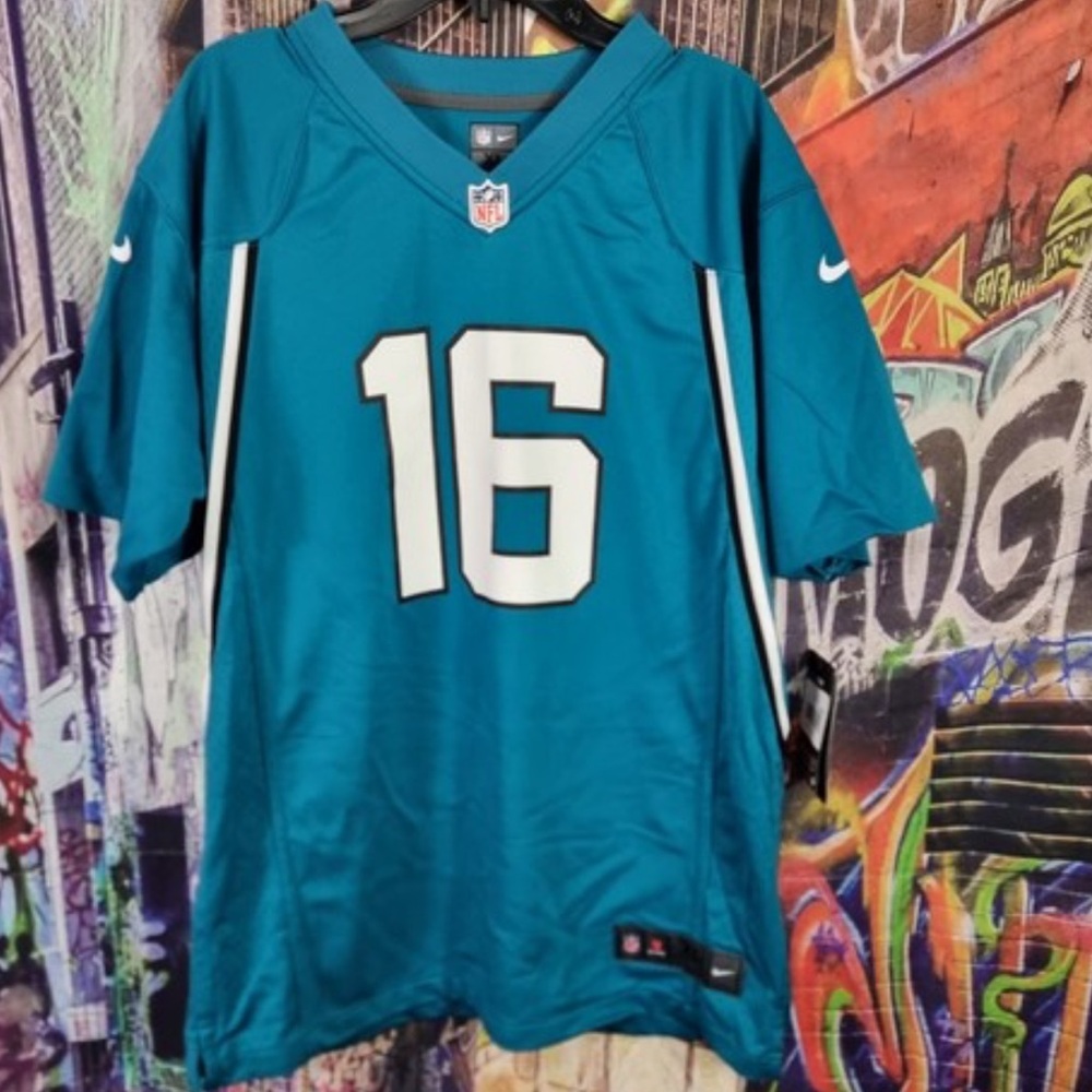 Nike Lawrence #16 Youth NFL Teal Jersey Size XL